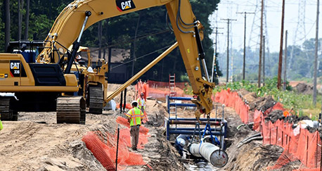 natural gas construction